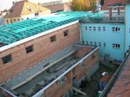 Stavba tělocvičny